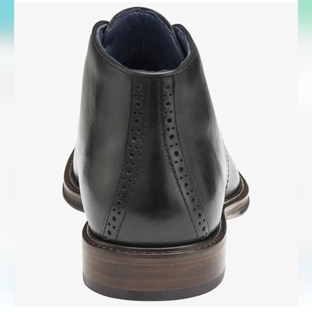 New With Box Johnston & Murphy XC Flex Raleigh Genuine Leather Chukka Boots - Picture 3 of 5